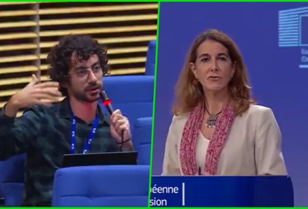 Kirúgtak egy újságírót, mert kínos kérdést tett fel Izraelről az Európai Bizottság szóvivőjének